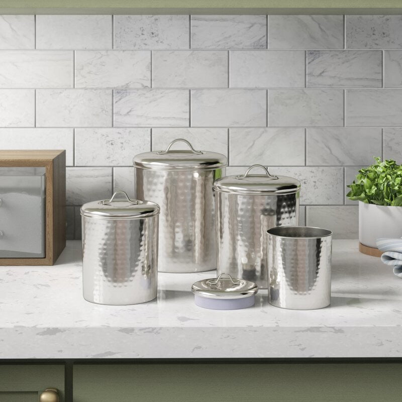 Cohagen 4 pc kitchen canister set 105 DC