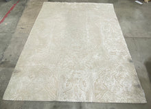 Load image into Gallery viewer, Geometric Print Semi Shag Area Rug Beige/Ivory 8&#39; x10&#39; AS IS (2222RR)
