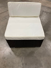 Load image into Gallery viewer, Wicker Rattan Armless Chair Brown/Natural
