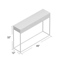 Load image into Gallery viewer, Stroud Metal Console Table-Taupe #sb1691
