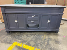 Load image into Gallery viewer, Minogue 72&quot; Double Sink Bathroom Vanity Gray *AS IS #1909HW - OUT OF BOX
