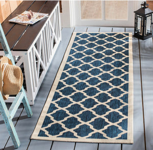 Antnio Blue Indoor/Outdoor Area Rug 2’-2”x12’ #94-NT