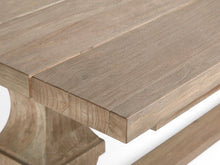 Load image into Gallery viewer, Hamptons Outdoor rectangle dining table with umbrella hole
