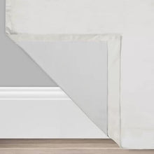 Load image into Gallery viewer, Sharron Max Blackout Rod Pocket Single Curtain Panel set of 2- Snow #618nd
