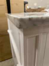 Load image into Gallery viewer, Lakeland 36&quot; Single Bathroom Vanity Set White/Marble Top 1152CDR
