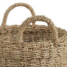 Load image into Gallery viewer, Seagrass Wicker Basket #427HW
