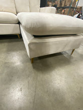 Load image into Gallery viewer, Adedapo 110&quot; Wide Velvet Reversible Sofa &amp; Chaise
