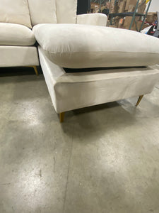 Adedapo 110" Wide Velvet Reversible Sofa & Chaise