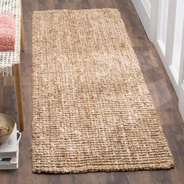 Natural  Fiber Beige/Ivory 3 ft. x 12 ft. Indoor Runner Rug MRM4317