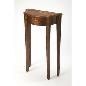 Console Table in Brown Finish #9670