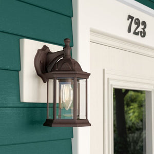 Elburn Outdoor Wall Lantern Single Rust(787)