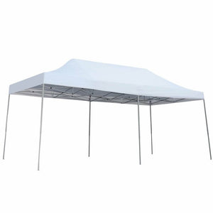 10 Ft. W x 20 Ft. D Steel Party Tent Canopy #135HW