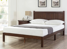 Load image into Gallery viewer, Zinus Adrian Wood Rustic Style Platform Bed with Headboard Full Size #753HW
