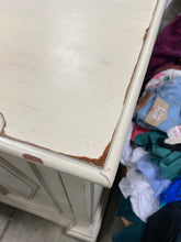 Load image into Gallery viewer, Distressed 64&quot; Wide  Rubberwood Sideboard
