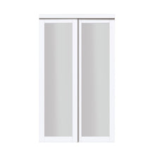 Load image into Gallery viewer, Baldarassario Glass Sliding Closet Door 72 x 80 White(1059)
