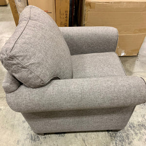 Upholstered Rolled Armchair