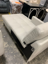 Load image into Gallery viewer, Corniche Leather 115&quot; Left Hand Facing Sectional
