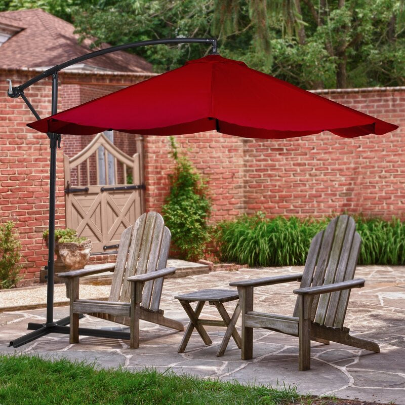Vassalboro 10’ Cantilever Umbrella-Brick Red #4658