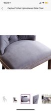 Load image into Gallery viewer, Zaphod Tufted Upholstered Side Chair #2-HW
