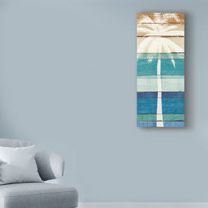 Beachscape Palms V' Graphic Art Print on Wrapped Canvas 47" H x 20" W x 2" D(1086)