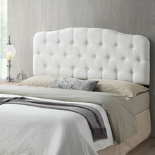 Load image into Gallery viewer, Barksdale Queen Upholstered Panel Headboard Ivory #184HW
