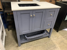 Load image into Gallery viewer, Binne Open Cabinet 36&quot; Single Bathroom Vanity Set
