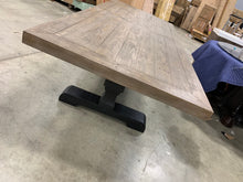 Load image into Gallery viewer, 2 toned Farmhouse Dining Table
