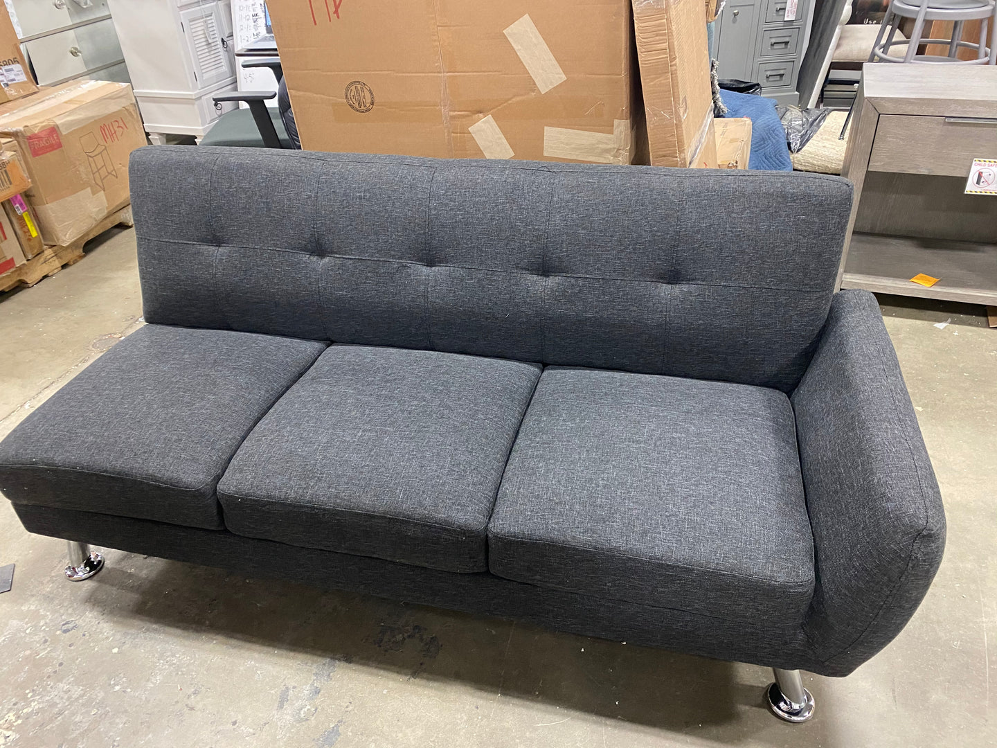 Valentina Sectional *3 Seater only, Chaise Missing #2283HW - OUT OF BOX ITEM