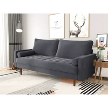 Load image into Gallery viewer, Mauck 72&quot; Wide Velvet Square Arm Sofa

