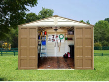 Load image into Gallery viewer, WoodBridge Plus 10.5 ft. x 8 ft. Vinyl Storage Shed *AS IS #347HW
