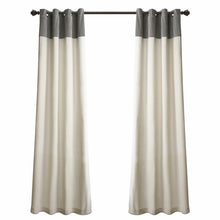Load image into Gallery viewer, Claudia Solid Semi-Sheer Grommet Curtain Panels (Set of 2) HA9713
