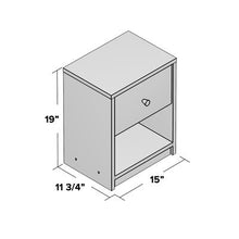 Load image into Gallery viewer, Guilford 1 Drawer Nightstand - #37CE
