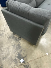 Load image into Gallery viewer, Sunnydale 105&quot; Wide Sofa &amp; Chaise with Ottoman Gray
