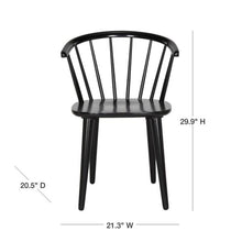 Load image into Gallery viewer, Blanchard Black Wood Dining Chair Set of 2(2319RR)
