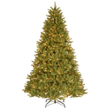Load image into Gallery viewer, 7-1/2 ft. Feel Real Grande Fir Medium Hinged Artificial Christmas Tree with 750 Clear Lights (SB1461)
