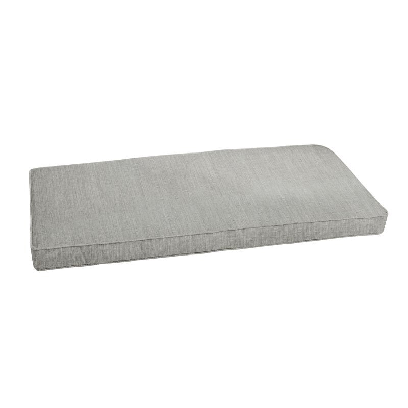 Canvas Granite Indoor/Outdoor Sunbrella Bench Cushion Set of 2 #574HW