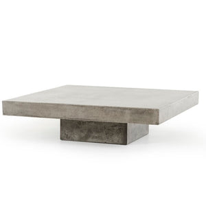 Lipscomb Concrete Coffee Table AS IS(771)