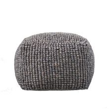 Load image into Gallery viewer, Natoli 24&quot; Wool Square Pouf - #80CE
