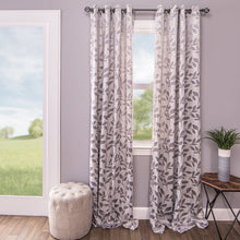 Load image into Gallery viewer, Kinlaw Floral Blackout Thermal Grommet Curtain Panels (Set of 2) 343DC
