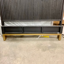 Load image into Gallery viewer, Kentfield Queen Platform Bed in Transparent Black Mahogany - Headboard and Footboard ONLY
