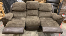 Load image into Gallery viewer, Hedrick Cocoa Reclining Sofa
