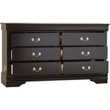 Load image into Gallery viewer, Black Waynesburg 6 Drawer Double Dresser - *AS IS*
