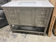 Load image into Gallery viewer, Lakeshore 42-inch Vanity with Carrara Marble Top
