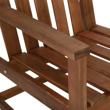 Load image into Gallery viewer, Garden Sofa Chairs 2 pcs Solid Acacia Wood, #6489
