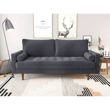 Load image into Gallery viewer, Mauck 72&quot; Wide Velvet Square Arm Sofa
