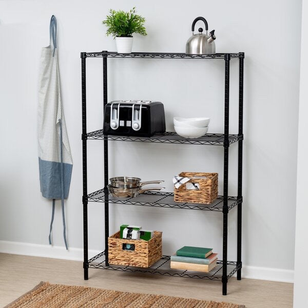Wayfair Basics 54 H x 36 W 4 shelf shelving unit #4701