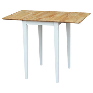 Tate Dropleaf Table - White/Natural(1173)