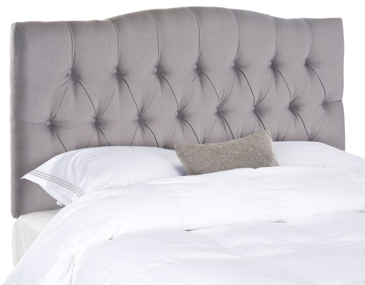 Axel Arctic Gray Queen Synthetic Upholstered Headboard #567HW