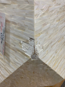 Abba Block End Table *AS IS*
