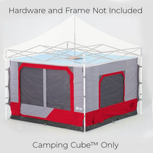 Load image into Gallery viewer, Camping Cube 6 Person Tent with Carry Bag Color Punch #339HW
